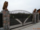 Liūtukai ant gražių vartų 1